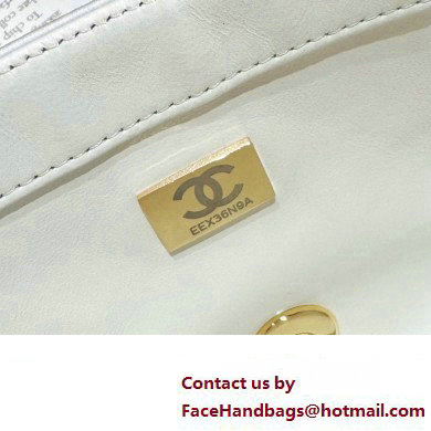 CHANEL Sequins  &  Gold-Tone Metal White, Yellow, Pink  &  Blue Small Flap Bag AS4561 2024